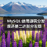 MySQL:使用源码分发版还是二进制分发版(图3) MySQL:使用源码分发版还是二进制分发版(图3)