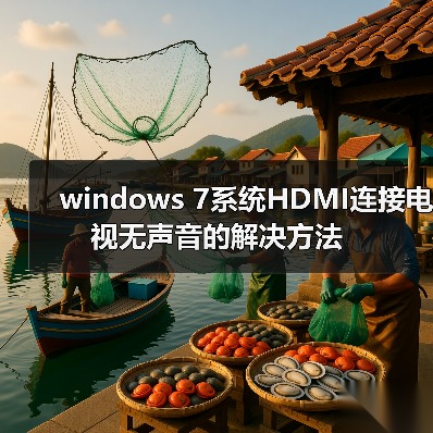 windows 7系统HDMI连接电视无声音的解决方法（图1）