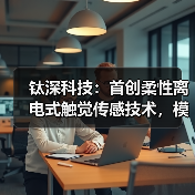 钛深科技：首创柔性离电式触觉传感技术，模组获FDA认证，可无感、精准监测人体数据（图3）