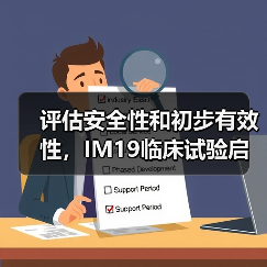 评估安全性和初步有效性,IM19临床试验启动(图1) 评估安全性和初步有效性,IM19临床试验启动(图1)
