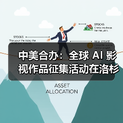 中美合办：全球 AI 影视作品征集活动在洛杉矶启动，总台电影台标首次亮相好莱坞（图2）