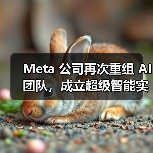Meta 公司再次重组 AI 团队,成立超级智能实验室(图1) Meta 公司再次重组 AI 团队,成立超级智能实验室(图1)