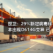 世卫:29%新冠病毒样本出现D614G变异 已在欧洲及美洲传播(图2) 世卫:29%新冠病毒样本出现D614G变异 已在欧洲及美洲传播(图2)