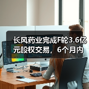 长风药业完成F轮3.6亿元股权交易，6个月内总计完成近10亿融资（图4）