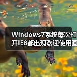 Windows7系统每次打开IE8都出现欢迎使用画面的解决(图4) Windows7系统每次打开IE8都出现欢迎使用画面的解决(图4)