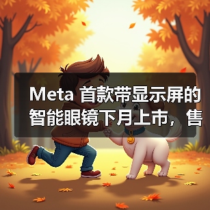 Meta 首款带显示屏的智能眼镜下月上市,售价 800 美元起(图2) Meta 首款带显示屏的智能眼镜下月上市,售价 800 美元起(图2)