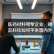 医药材料领军企业,键凯科技如何平衡国内外市场?(图1) 医药材料领军企业,键凯科技如何平衡国内外市场?(图1)