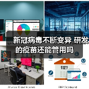 新冠病毒不断变异 研发的疫苗还能管用吗(图2) 新冠病毒不断变异 研发的疫苗还能管用吗(图2)