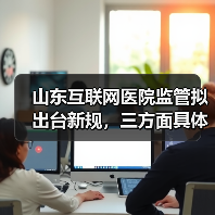 山东互联网医院监管拟出台新规,三方面具体规定有哪些变化?(图4) 山东互联网医院监管拟出台新规,三方面具体规定有哪些变化?(图4)