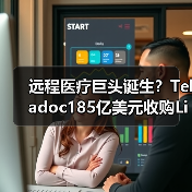 远程医疗巨头诞生?Teladoc185亿美元收购Livongo(图2) 远程医疗巨头诞生?Teladoc185亿美元收购Livongo(图2)