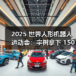 2025 世界人形机器人运动会：宇树拿下 1500 米田径决赛第 1 组第一名（图3）