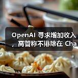 OpenAI 寻求增加收入,高管称不排除在 ChatGPT 内插入广告的可能(图1) OpenAI 寻求增加收入,高管称不排除在 ChatGPT 内插入广告的可能(图1)