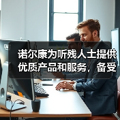 诺尔康为听残人士提供优质产品和服务，备受认可与喜爱（图1）