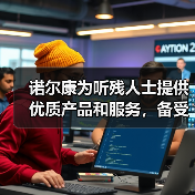 诺尔康为听残人士提供优质产品和服务，备受认可与喜爱（图2）