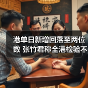 港单日新增回落至两位数 张竹君称全港检验不现实(图2) 港单日新增回落至两位数 张竹君称全港检验不现实(图2)