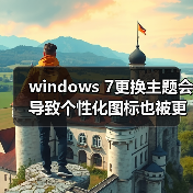 windows 7更换主题会导致个性化图标也被更换的解决方法(图4) windows 7更换主题会导致个性化图标也被更换的解决方法(图4)