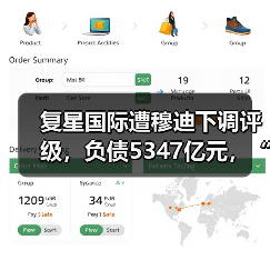 复星国际遭穆迪下调评级，负债5347亿元，“上海首富”也缺钱了？（图3）