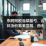东阿阿胶连续报亏，连环涨价恶果显现，药中茅台究竟还能走多远？（图4）
