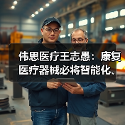 伟思医疗王志愚:康复医疗器械必将智能化、智慧化(图3) 伟思医疗王志愚:康复医疗器械必将智能化、智慧化(图3)