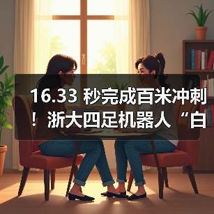 16.33 秒完成百米冲刺！浙大四足机器人“白犀”破吉尼斯世界纪录（图1）