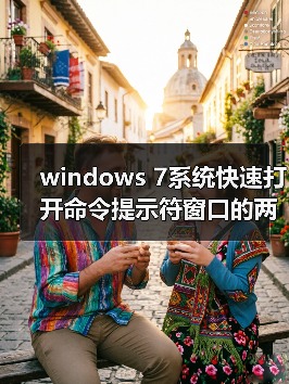 windows 7系统快速打开命令提示符窗口的两种方法(图1) windows 7系统快速打开命令提示符窗口的两种方法(图1)