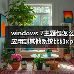 windows 7主题包怎么应用到其他系统比如xp或Linux系统等等（图1）