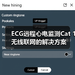 ECG远程心电监测Cat 1无线联网的解决方案（图3）