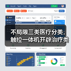 不局限三类医疗分类,触控一体机开辟治疗类应用!(图4) 不局限三类医疗分类,触控一体机开辟治疗类应用!(图4)