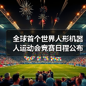 全球首个世界人形机器人运动会竞赛日程公布，含足球、搏击等 全球首个世界人形机器人运动会竞赛日程公布，含足球、搏击等（图3）