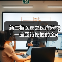 新三板医药之医疗器械:一座亟待挖掘的金矿(图4) 新三板医药之医疗器械:一座亟待挖掘的金矿(图4)