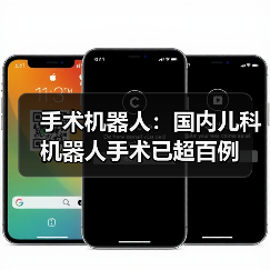 手术机器人:国内儿科机器人手术已超百例(图2) 手术机器人:国内儿科机器人手术已超百例(图2)