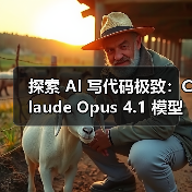 探索 AI 写代码极致:Claude Opus 4.1 模型登场,软件工程能力再攀新高峰(图1) 探索 AI 写代码极致:Claude Opus 4.1 模型登场,软件工程能力再攀新高峰(图1)