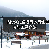 MySQL数据导入导出方法与工具介绍（图4）