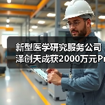 新型医学研究服务公司泽创天成获2000万元Pre-A轮融资（图1）