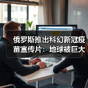 俄罗斯推出科幻新冠疫苗宣传片：地球被巨大新冠病毒吞噬（图2）