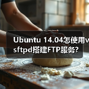 Ubuntu 14.04怎使用vsftpd搭建FTP服务?(图3) Ubuntu 14.04怎使用vsftpd搭建FTP服务?(图3)