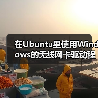 在Ubuntu里使用Windows的无线网卡驱动程序的方法教程(图1) 在Ubuntu里使用Windows的无线网卡驱动程序的方法教程(图1)