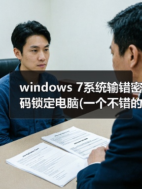 windows 7系统输错密码锁定电脑(一个不错的加密技巧)(图4) windows 7系统输错密码锁定电脑(一个不错的加密技巧)(图4)