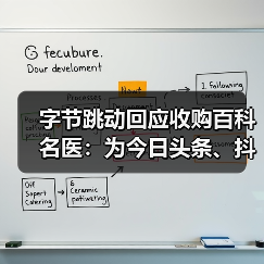 字节跳动回应收购百科名医:为今日头条、抖音注入医学科普(图3) 字节跳动回应收购百科名医:为今日头条、抖音注入医学科普(图3)