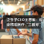 泛生子CEO王思振:癌症精准医疗“三板斧”,提前卡位癌症早筛(图1) 泛生子CEO王思振:癌症精准医疗“三板斧”,提前卡位癌症早筛(图1)