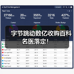 字节跳动数亿收购百科名医落定！（图1）