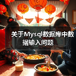 关于Mysql数据库中数据输入问题（图2）