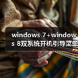 windows 7+windows 8双系统开机引导菜单修复方法 进windows 7无（图3）