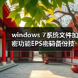 windows 7系统文件加密功能EPS密码备份技巧(图1) windows 7系统文件加密功能EPS密码备份技巧(图1)