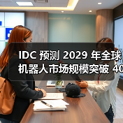 IDC 预测 2029 年全球机器人市场规模突破 4000 亿美元,中国占半壁江山(图1) IDC 预测 2029 年全球机器人市场规模突破 4000 亿美元,中国占半壁江山(图1)