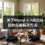 关于Mysql 4.1语言问题的完美解决方法（图2）
