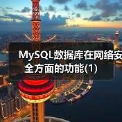 MySQL数据库在网络安全方面的功能(1)（图4）
