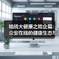 暗战大健康之险企篇:众安在线的健康生态与黑马成色(图4) 暗战大健康之险企篇:众安在线的健康生态与黑马成色(图4)