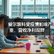 爱尔眼科受疫情影响严重,营收净利双降(图2) 爱尔眼科受疫情影响严重,营收净利双降(图2)