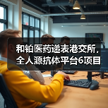 和铂医药递表港交所，全人源抗体平台6项目已临床开发（图1）